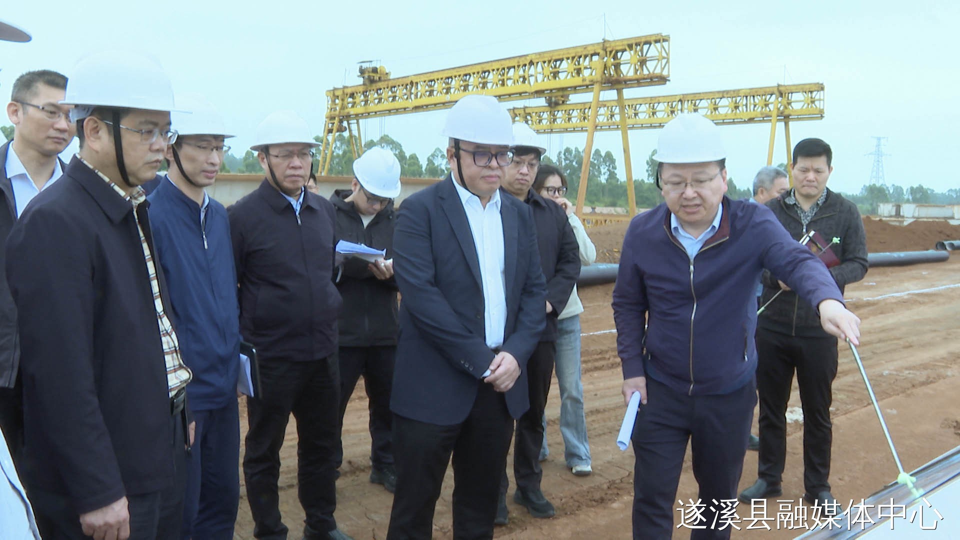 劉劍率隊現(xiàn)場辦公督導重點項目建設