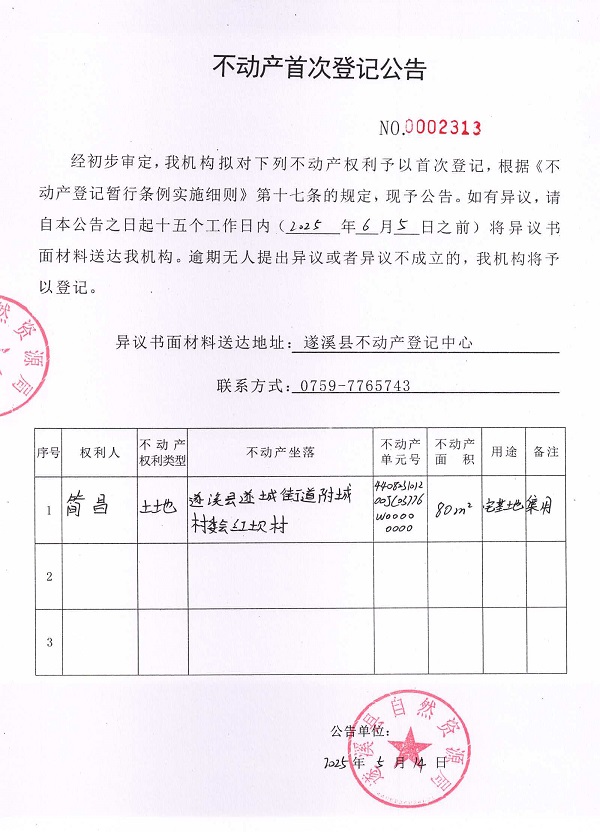 不動產首次登記公告（簡昌）.jpg
