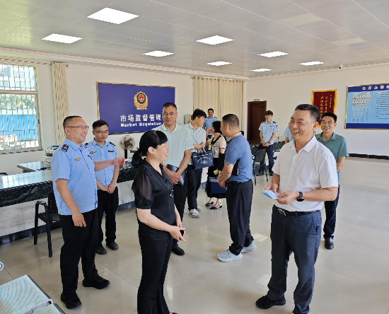 跨域交流拓思路，共促“兩化”提質效——麻章區市場監管局到遂溪縣市場監管局開展交流活動