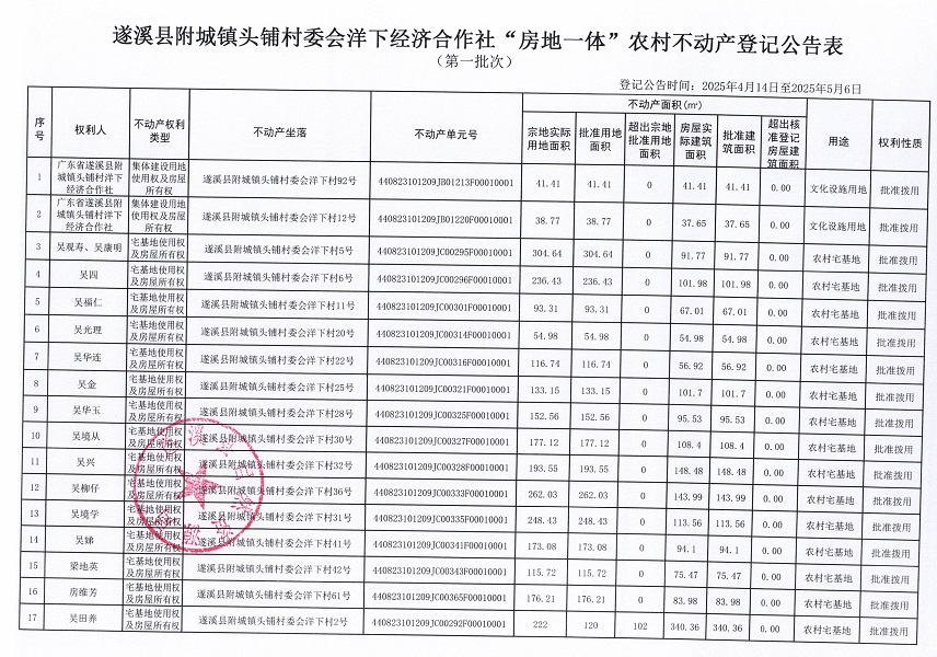 附城鎮(zhèn)頭鋪村委會(huì)洋下經(jīng)濟(jì)合作社不動(dòng)產(chǎn)登記公告（第一批次）_頁面_2.jpg