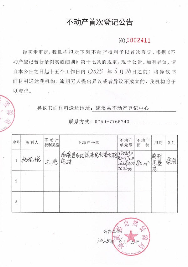 不動產首次登記公告（楊祝悅）.jpg
