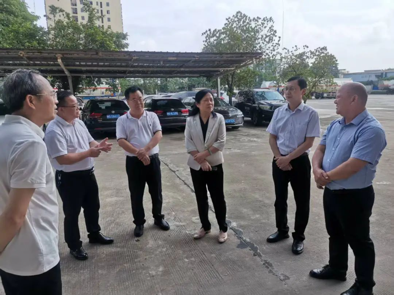 陳國鳳副主席帶隊(duì)到遂溪縣對重大招商項(xiàng)目開工建設(shè)和“百千萬工程”工作開展調(diào)研