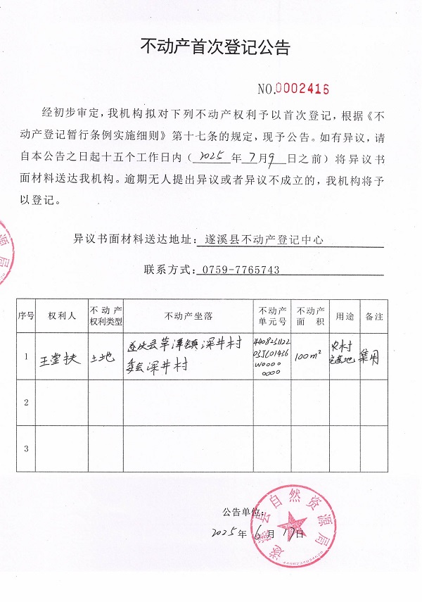 不動產首次登記公告（王堂扶）.jpg